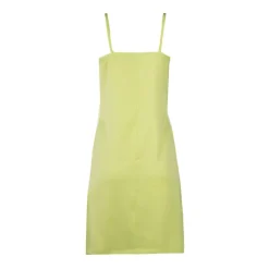 Best Robe à bretelles verte bandes latérales Femme Femme Jupe, Robe