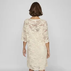 New Robe à dentelles Lorna manches 3/4 birch Femme Femme Jupe, Robe