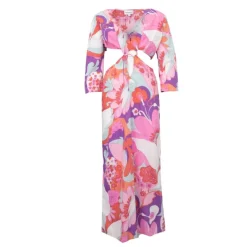 Outlet Robe à fleurs bahia décolleté dos nu Femme Femme Jupe, Robe