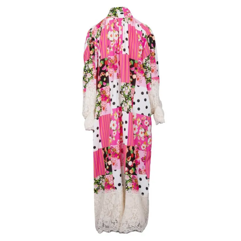 Online Robe à motifs avec ruban intégré jupon dentelle Femme Femme Jupe, Robe