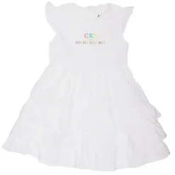 Clearance Robe à volants logo coloré Enfant Enfant Jupe, Robe