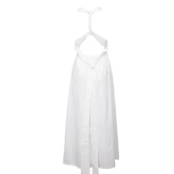 Hot Robe aji coton dos nu à strass bijoux Femme Femme Jupe, Robe