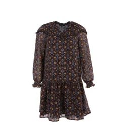 Hot Robe coralise imprimée fleur Femme Femme Jupe, Robe