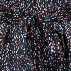 Discount Robe courte Attila à motifs manches à nouer Femme Femme Jupe, Robe