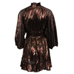 Discount Robe courte brillante madisson lurex à nouer Femme Femme Jupe, Robe