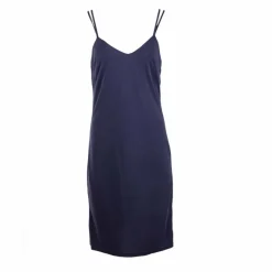 Robe courte col v à bretelles fines dos nu Femme Femme Jupe, Robe