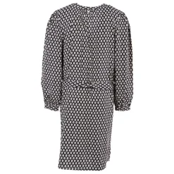 Robe dayia imprimé graphique et blanc Femme Femme Jupe, Robe