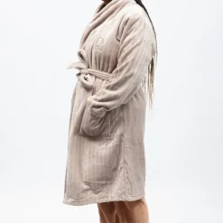 Clearance Robe de chambre douce polaire Femme Femme Lingerie De Nuit