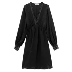Outlet Robe evangeline col V dentelles e Femme Femme Jupe, Robe