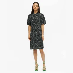 Hot Robe Janni chemise à petites fleurs Femme Femme Jupe, Robe