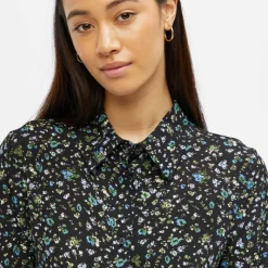 Hot Robe Janni chemise à petites fleurs Femme Femme Jupe, Robe