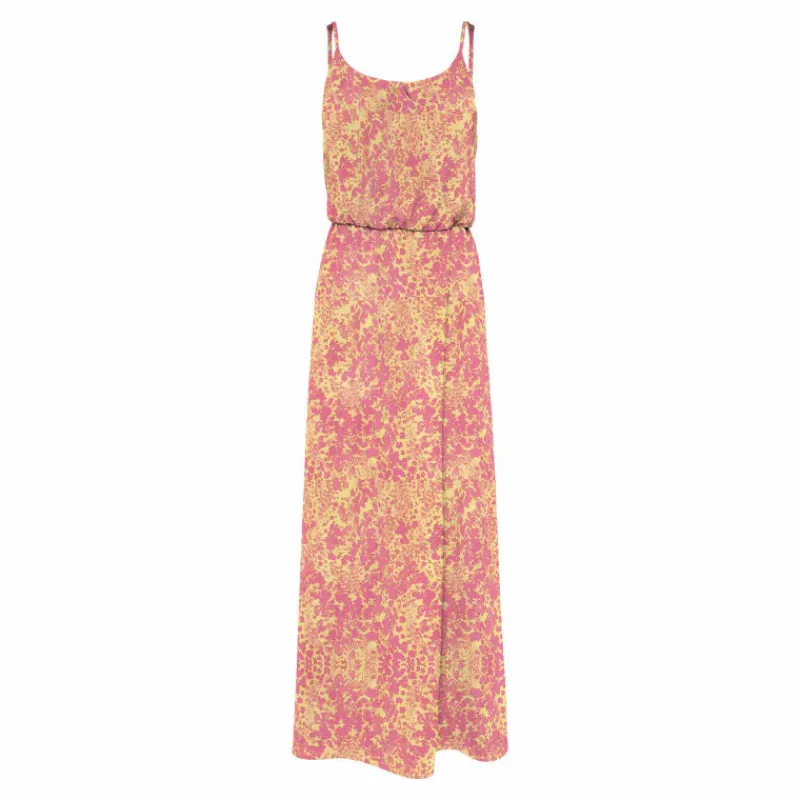 Best Robe longue à bretelle cintrée imprimée légère Femme Femme Jupe, Robe