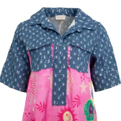 Clearance Robe longue à fleurs didi jean avec pois Femme Femme Jupe, Robe