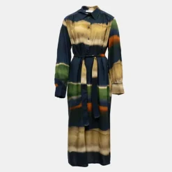 Online Robe longue à imprimé à nouer Femme Femme Jupe, Robe