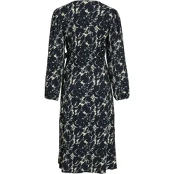 Clearance Robe longue cache coeur bleu imprimée Femme Femme Jupe, Robe