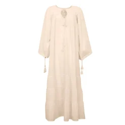 Best Robe longue caftan hita col V Femme Femme Jupe, Robe