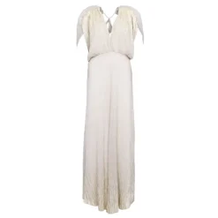 Robe longue décolletée avc fils dé dos nu Femme Femme Jupe, Robe