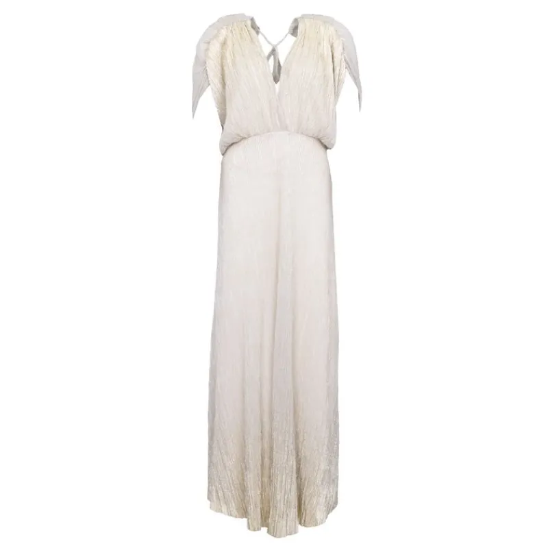 Robe longue décolletée avc fils dé dos nu Femme Femme Jupe, Robe