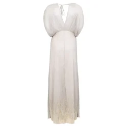 Robe longue décolletée avc fils dé dos nu Femme Femme Jupe, Robe