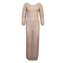 Discount Robe longue de plage à crochet shany dos nu Femme Femme Jupe, Robe