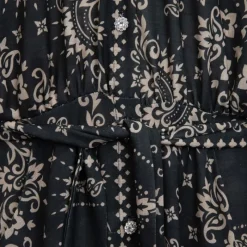 Hot Robe longue festival motif cachemire Femme Femme Jupe, Robe