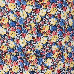 Sale Robe longue imprimée fleurs à boutons Femme Femme Jupe, Robe