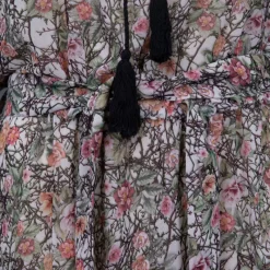 Clearance Robe longue multicolor fleurie bohème Femme Femme Jupe, Robe