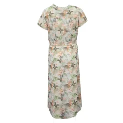 Clearance Robe longue nahema tilleul motif à fleurs Femme Femme Jupe, Robe