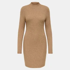 Online Robe maille ajustée Kattie col montant manches longues Femme Femme Jupe, Robe