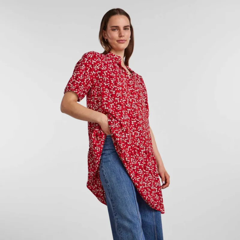 New Robe manches courtes imprimé viscose lenzing ecovero Femme Femme Jupe, Robe