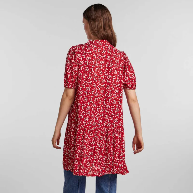 New Robe manches courtes imprimé viscose lenzing ecovero Femme Femme Jupe, Robe