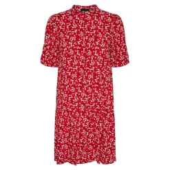 New Robe manches courtes imprimé viscose lenzing ecovero Femme Femme Jupe, Robe