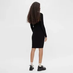 Clearance Robe manches longues col V OBJAE THESS Femme Femme Jupe, Robe