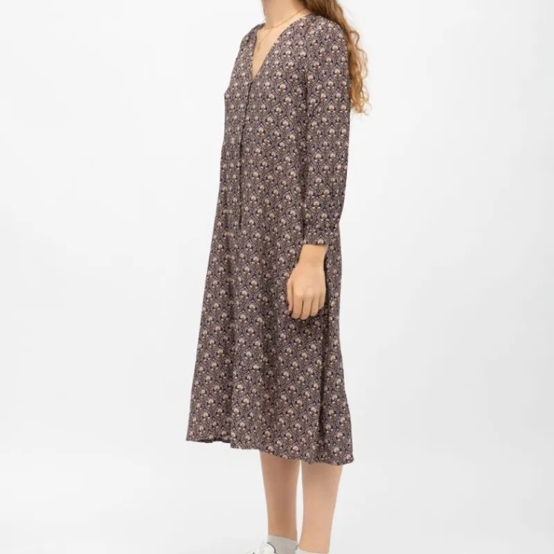 New Robe mi longue col V imprimé ravena Femme Femme Jupe, Robe