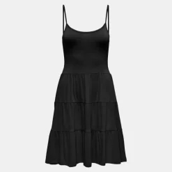 Online Robe mila black courte à bretelles Femme Femme Jupe, Robe