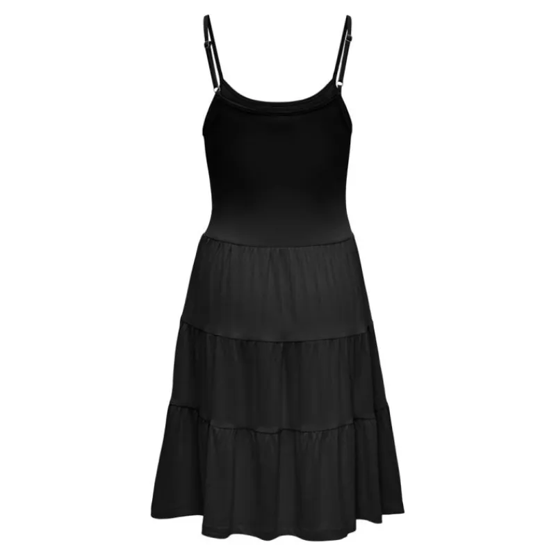 Online Robe mila black courte à bretelles Femme Femme Jupe, Robe