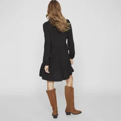 Clearance Robe e à volants col chemise vimorose Femme Femme Jupe, Robe