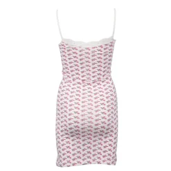 Sale Robe nuisette en coton imprimée fleurs Femme Femme Lingerie De Nuit