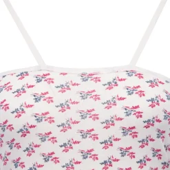 Sale Robe nuisette en coton imprimée fleurs Femme Femme Lingerie De Nuit