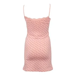 Hot Robe nuisette stretch douce motif petites fleurs Femme Femme Lingerie De Nuit