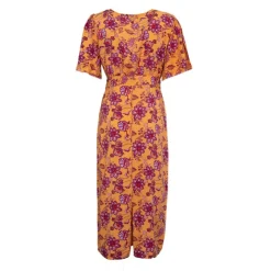 Robe ocre ruthy Femme Femme Jupe, Robe