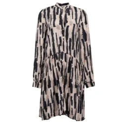 New Robe orange imprimé plantes colorées Femme Femme Jupe, Robe