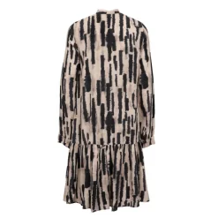 New Robe orange imprimé plantes colorées Femme Femme Jupe, Robe