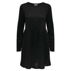 Sale Robe patineuse manches longues col ras de cou Femme Femme Jupe, Robe