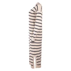 Online Robe polo longue à rayures Femme Femme Jupe, Robe