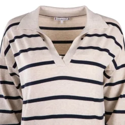 Online Robe polo longue à rayures Femme Femme Jupe, Robe