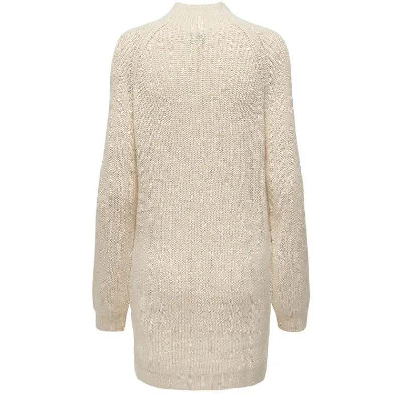 Hot Robe pull col montant perles Femme Femme Jupe, Robe