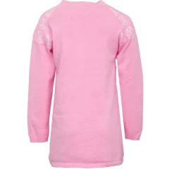 Clearance Robe pull maille fine manches longues imprimé logo Fille Enfant Sweat, Pull, Gilet