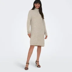 Clearance Robe pull Silly col roulé à manches longues Femme Femme Jupe, Robe