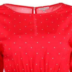 Outlet Robe RB S1903F imprimé étoile Femme Femme Jupe, Robe